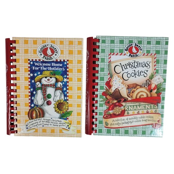Gooseberry Patch Christmas Cookbooks Lot of 6 Hardcover Harvest Cookies NEW - Picture 9 of 10